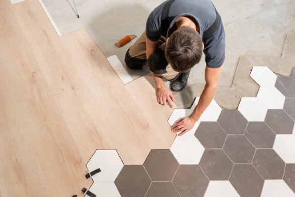 Flooring installation services in Chicago